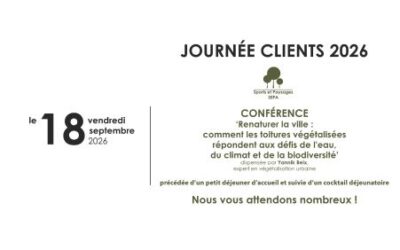 L’édition 2026 de notre Journée Clients se déroulera le VENDREDI 18 SEPTEMBRE